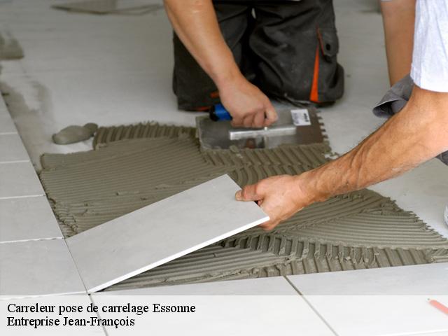 Carreleur pose de carrelage 91 Essonne  Entreprise Jean-François