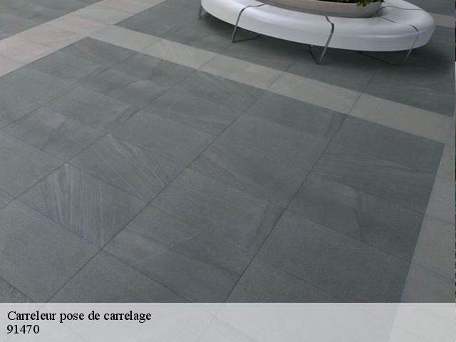 Carreleur pose de carrelage  91470